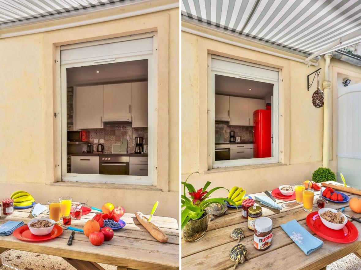 Le Refuge Avec Terrasse Et Jardin, En Plein Centre-ville, Gare 5 Minutes A Pieds